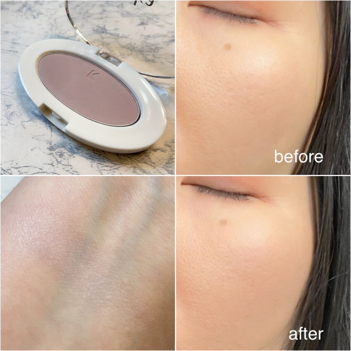 バイタルシアーブラッシャー/Laka/パウダーチークを使ったクチコミ(6枚目)