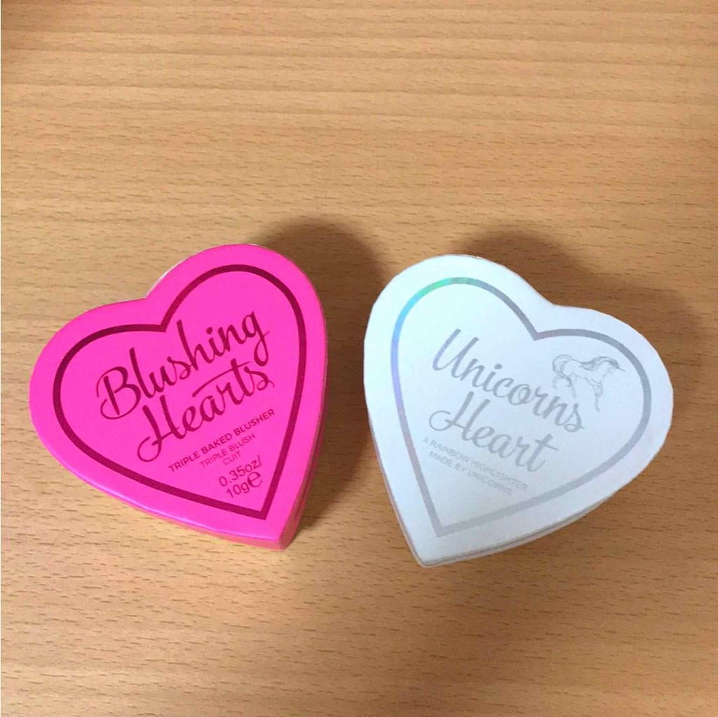 ブラッシング ハート/MAKEUP REVOLUTION/パウダーチークを使ったクチコミ(2枚目)