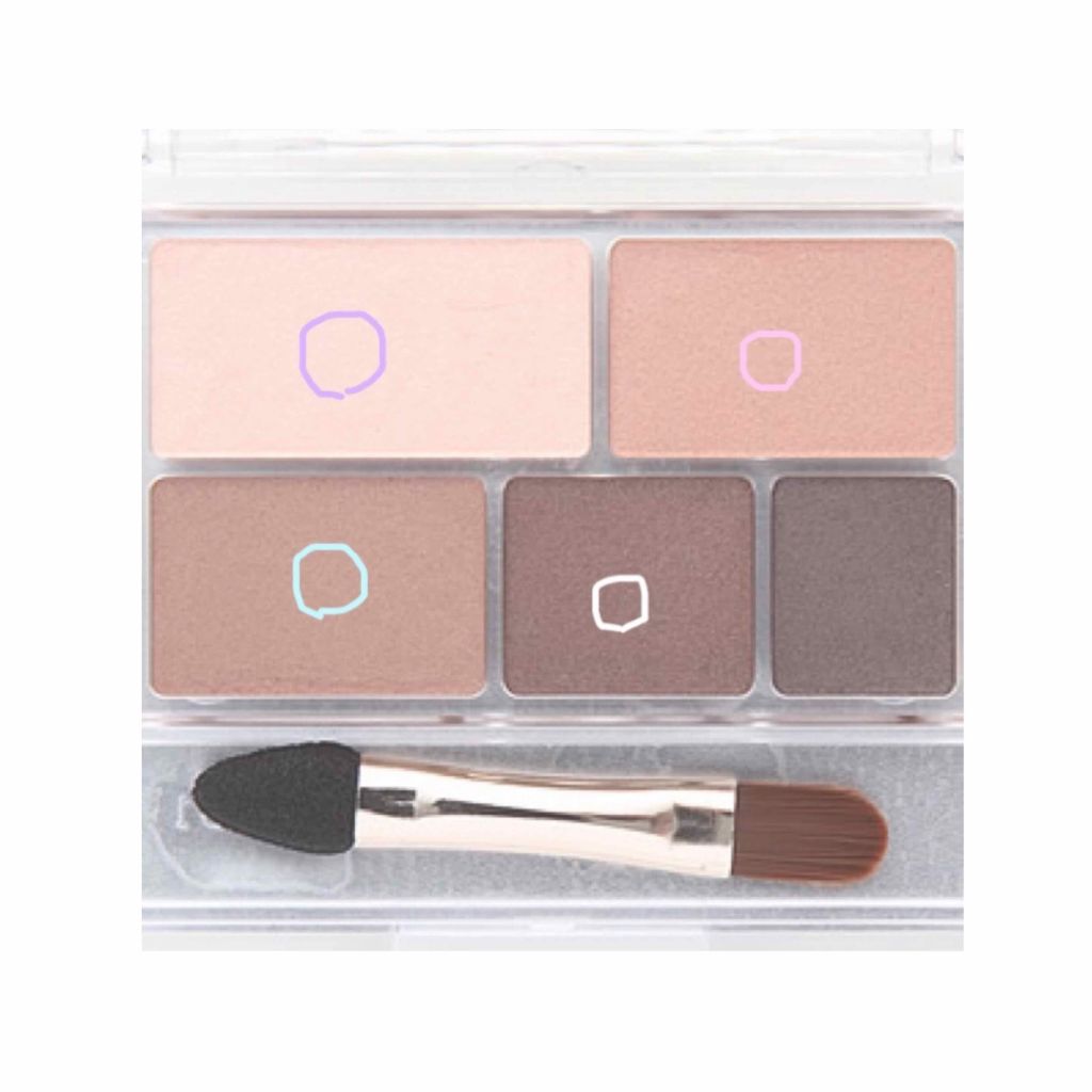 パーフェクトマルチアイズ/キャンメイク/アイシャドウパレットを使ったクチコミ（3枚目）