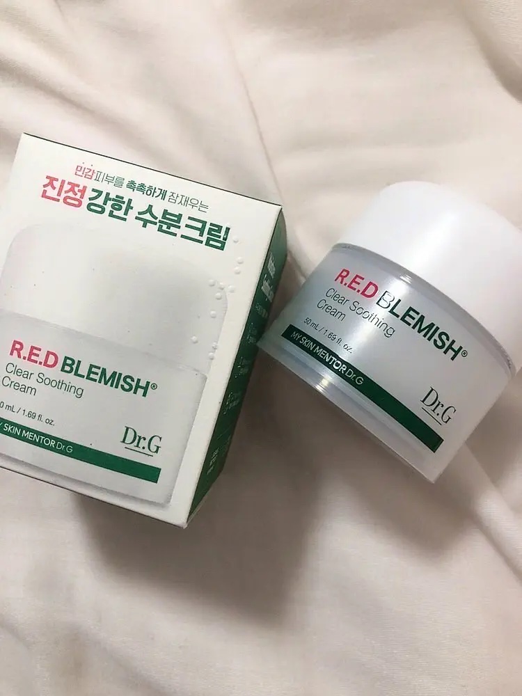 レッドブレミッシュ クリアスージングクリーム/Dr.G/フェイスクリームを使ったクチコミ（1枚目）