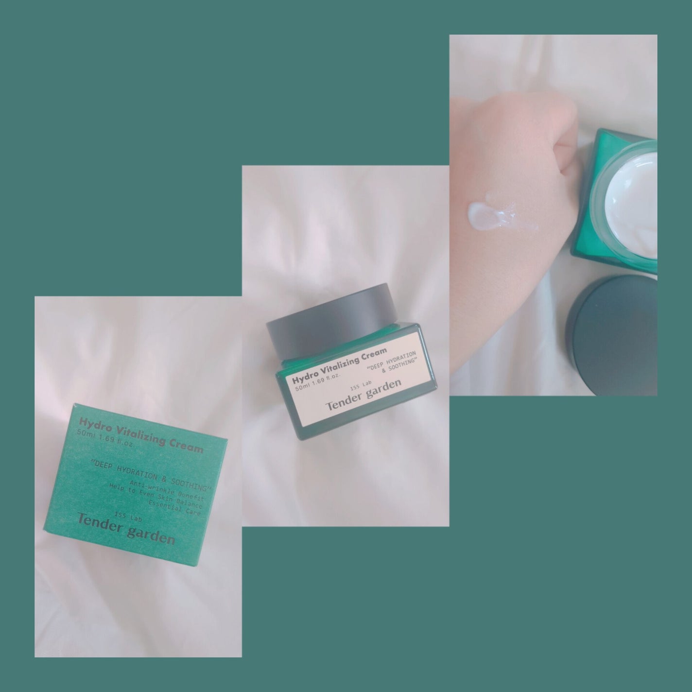 ハイドロバイタライジングクリーム/Tender garden/フェイスクリームを使ったクチコミ(1枚目)