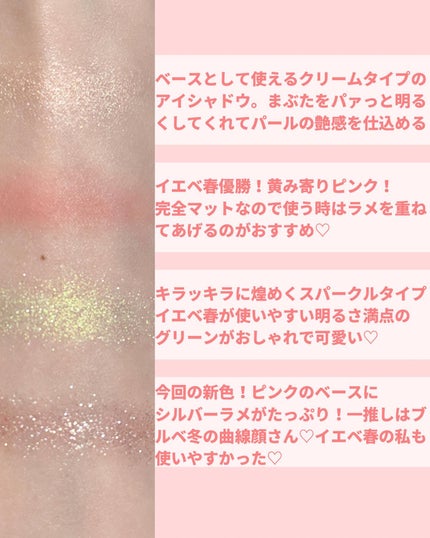 マルチカラーバリエーション トゥインクル/チャコット・コスメティクス/単色アイシャドウを使ったクチコミ(5枚目)