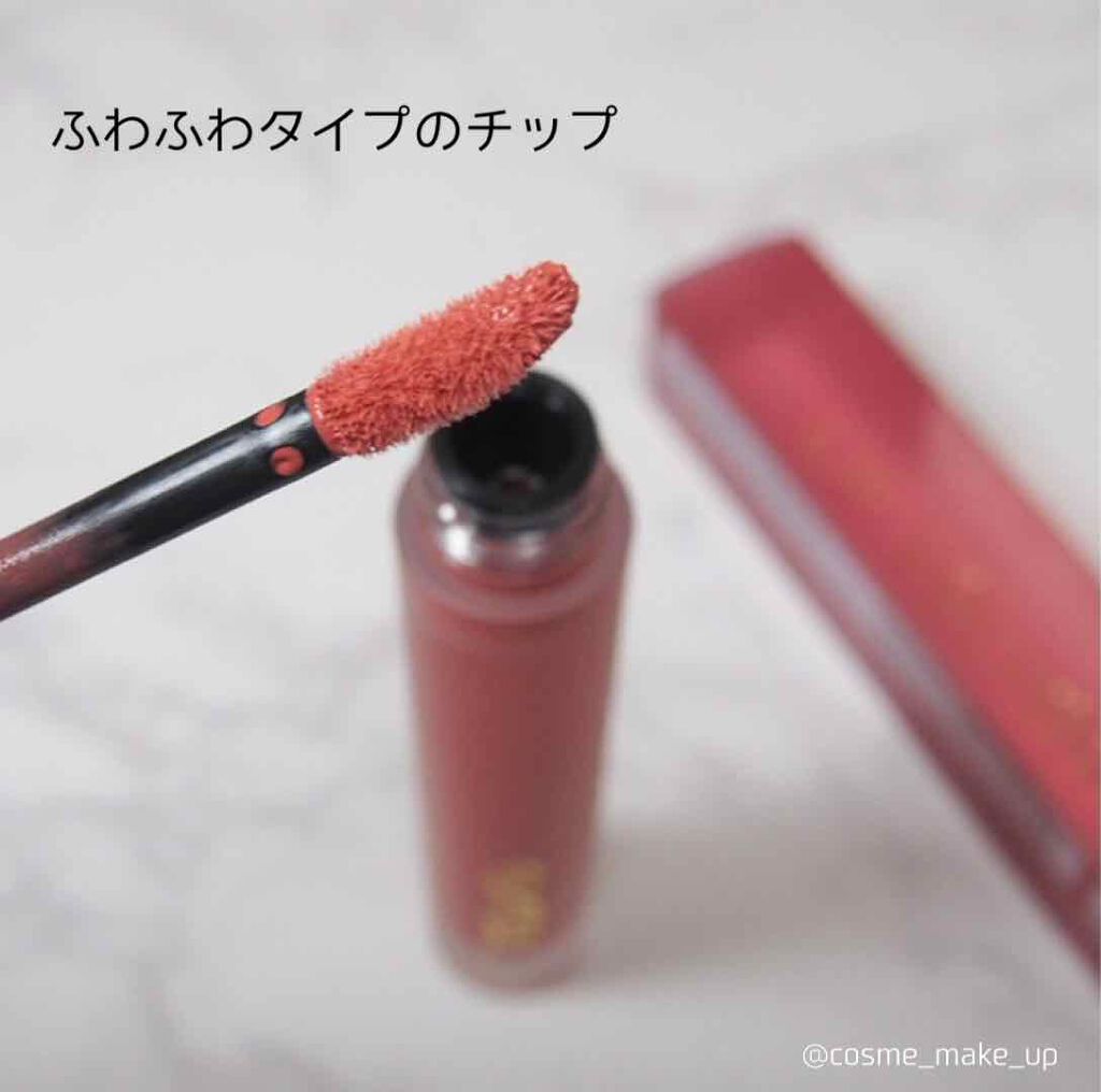 リップベルベティスト/excel/口紅を使ったクチコミ(3枚目)