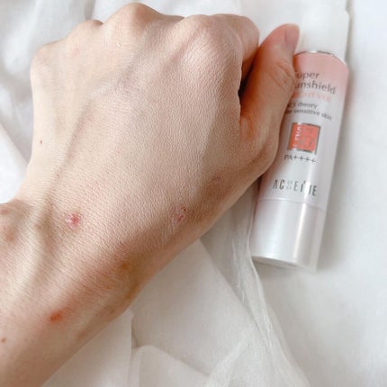 スーパーサンシールド ブライトヴェール/ACSEINE/化粧下地を使ったクチコミ(4枚目)