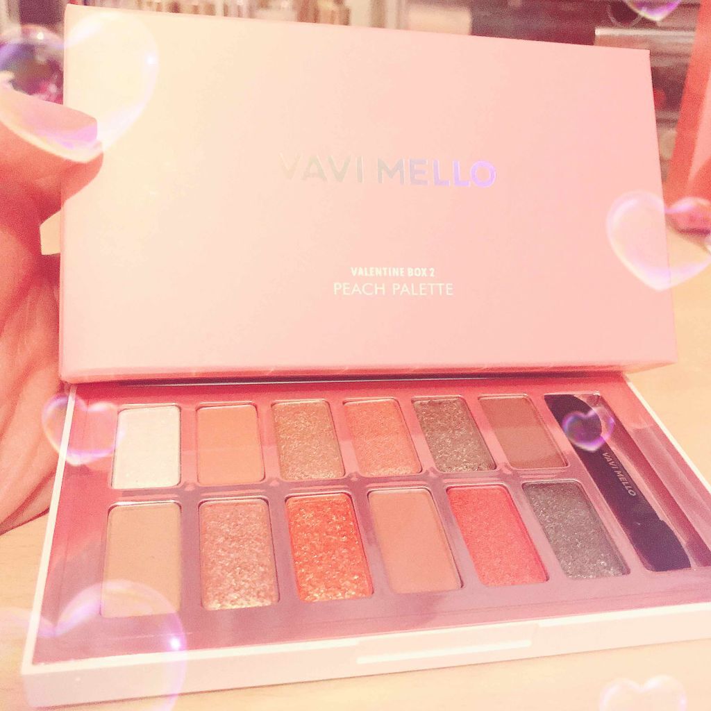 バレンタインボックス/VAVI MELLO/アイシャドウパレットを使ったクチコミ（1枚目）