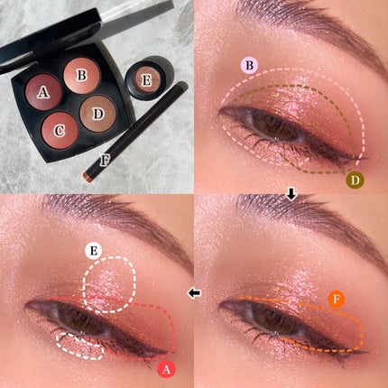 CHANEL アイシャドウパレット ルミエールグラフィック 試してみた】ルミエール グラフィック CHANELの人気色