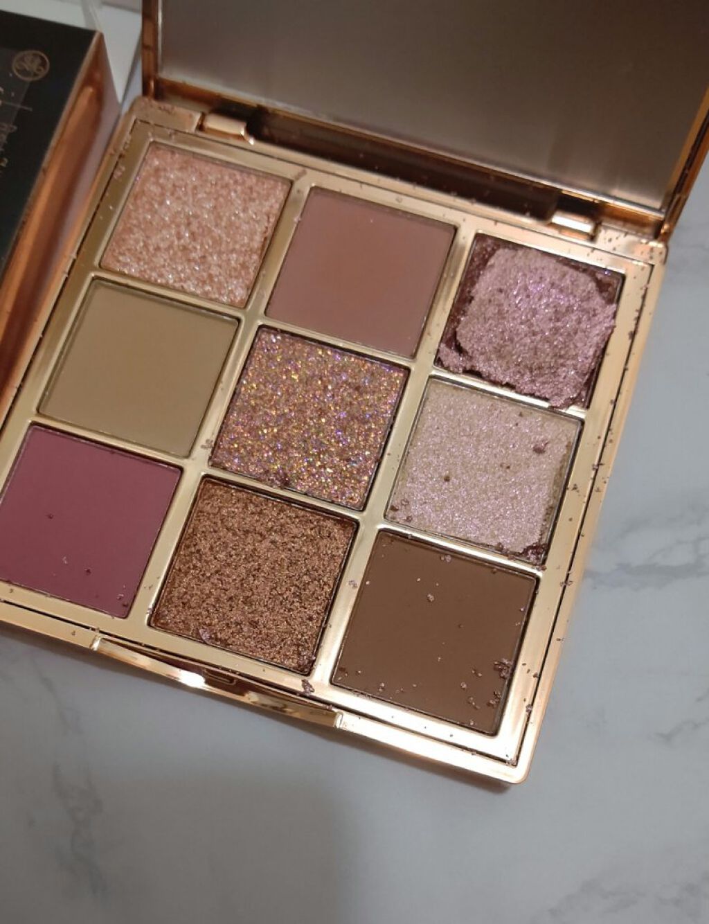 VenusMarble 9色アイシャドウパレット/Venus Marble/アイシャドウパレットを使ったクチコミ（2枚目）