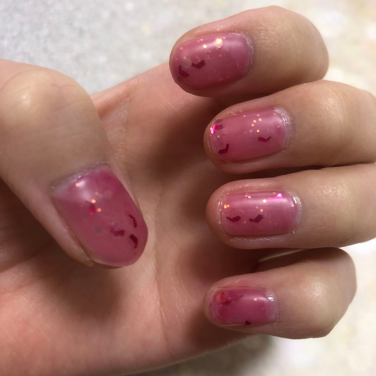 ネイル エナメル/ちふれ/マニキュアを使ったクチコミ(5枚目)