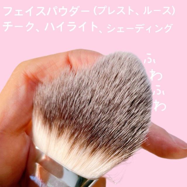 パウダーファンブラシ/ロージーローザ/メイクブラシを使ったクチコミ(3枚目)