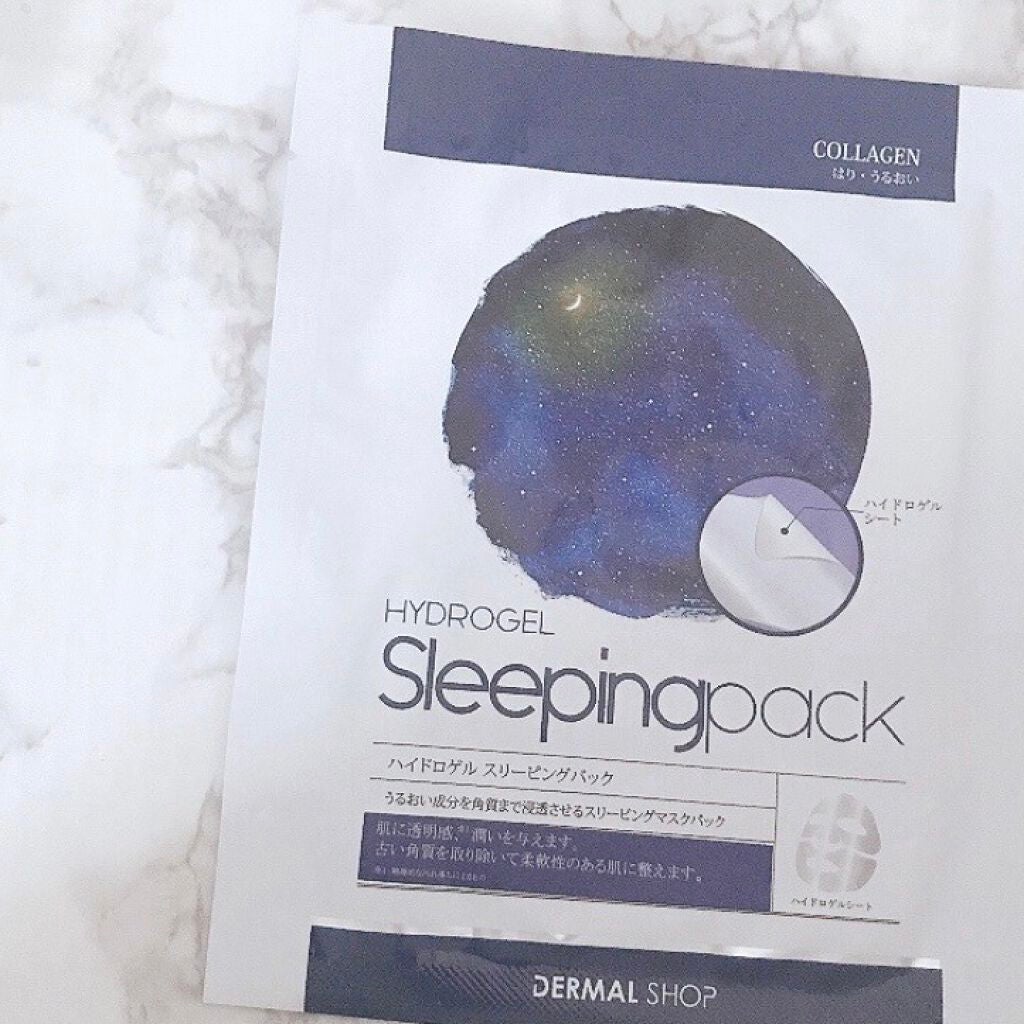 ハイドロゲルスリーピングパック/Dermal/シートマスク・パックを使ったクチコミ(1枚目)