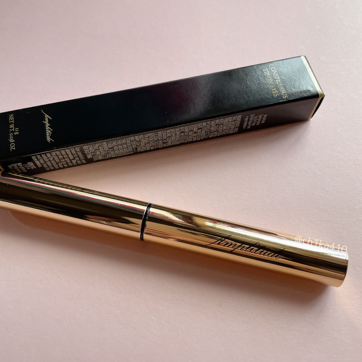 コンスピキュアス チップオンアイズ EX-04 ローズピンク/Amplitude/単色アイシャドウを使ったクチコミ（3枚目）