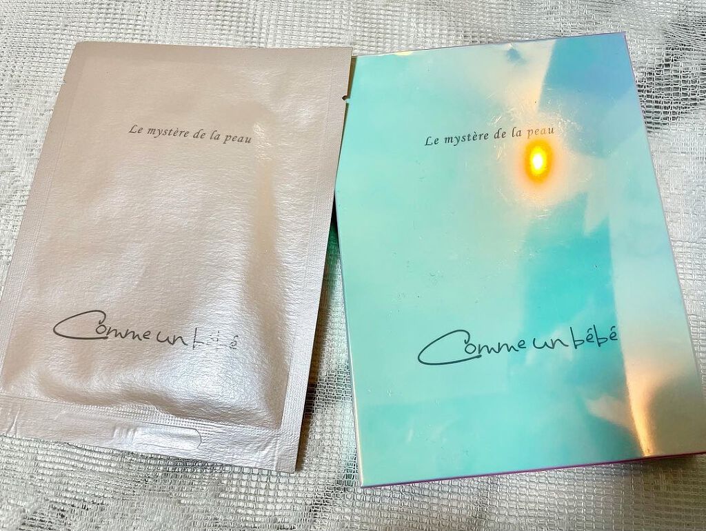 フェイスマスクシート/Comme un bebe/シートマスク・パックを使ったクチコミ(1枚目)