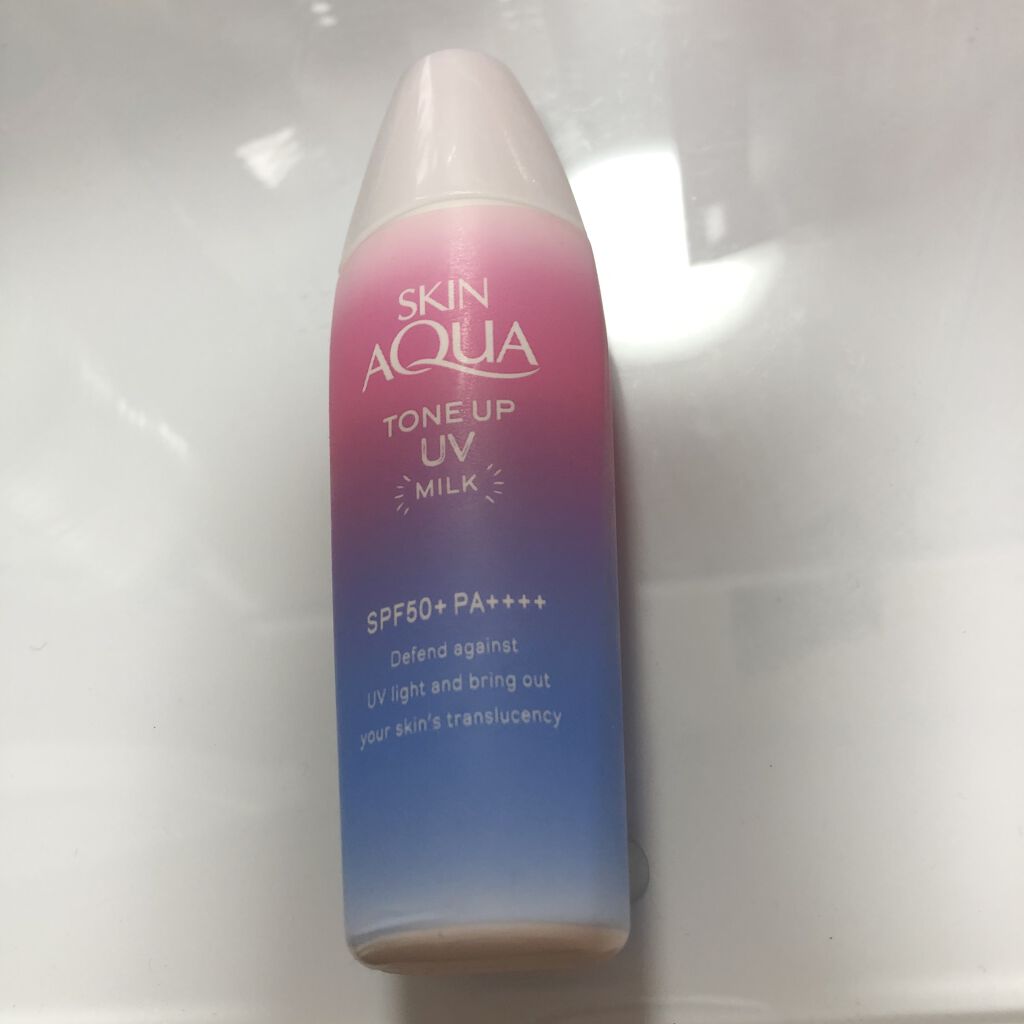 トーンアップＵＶミルク/スキンアクア/日焼け止めミルクを使ったクチコミ（1枚目）