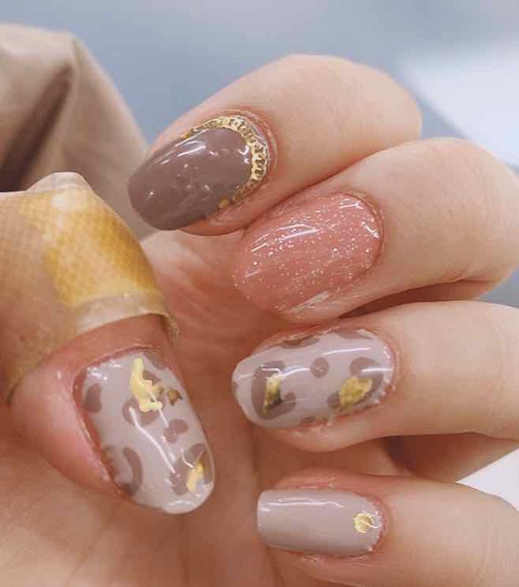 ネイルシール/Qoo10/ネイルシールを使ったクチコミ(2枚目)