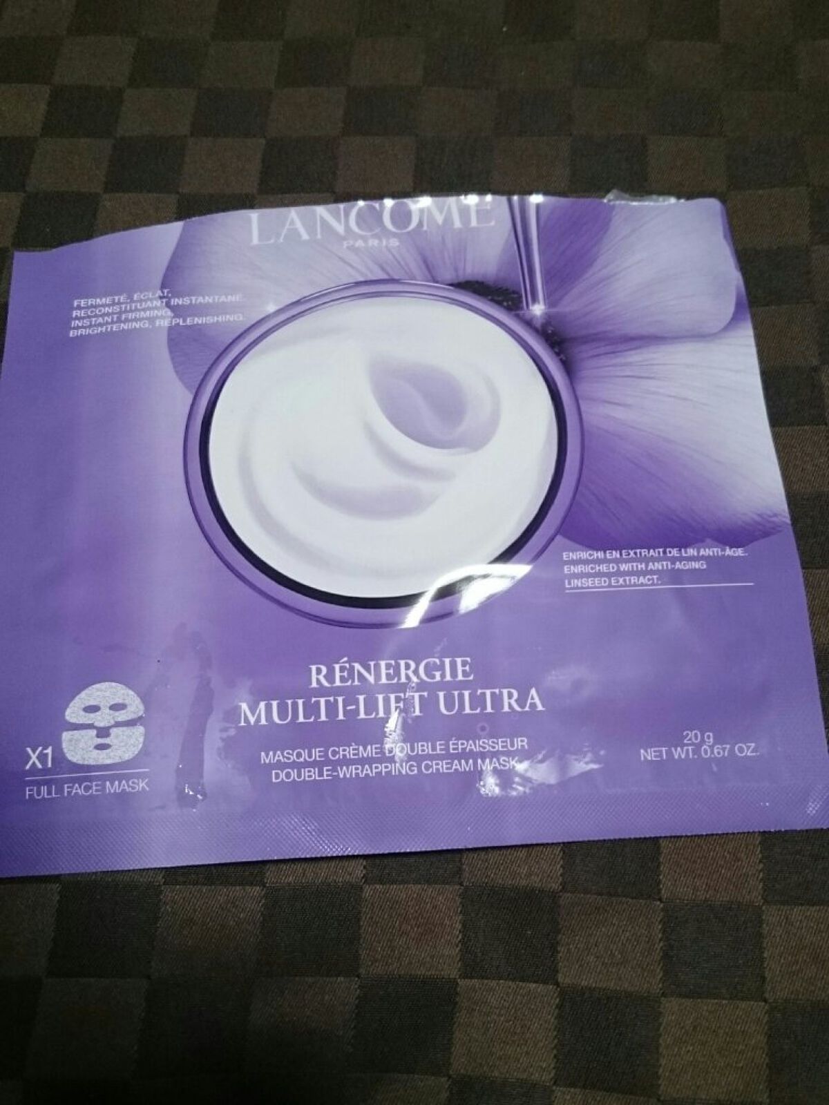レネルジー M FS ダブル ラッピング マスク/LANCOME/シートマスク・パックを使ったクチコミ（1枚目）