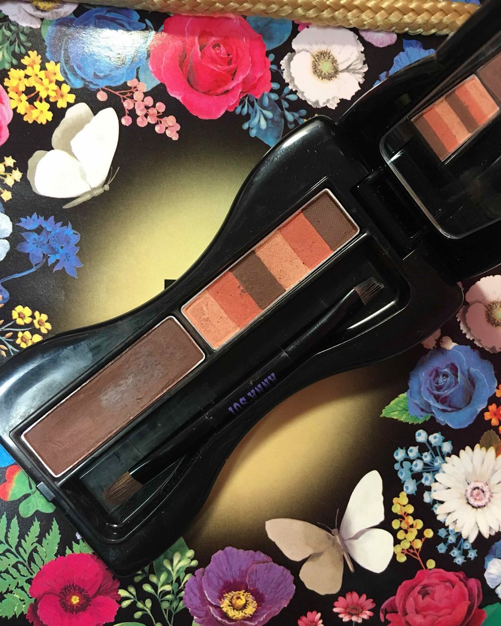 アイブロウ カラー コンパクト/ANNA SUI/パウダーアイブロウを使ったクチコミ(2枚目)