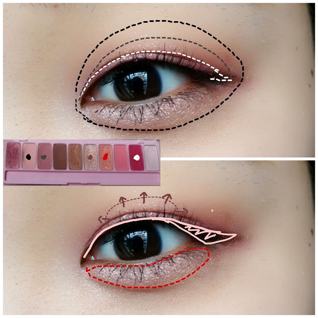 プレイカラー アイシャドウ/ETUDE/アイシャドウパレットを使ったクチコミ(2枚目)