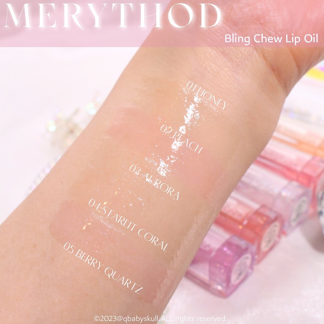 ブリング チューリップオイル/MERYTHOD/リップグロスを使ったクチコミ（3枚目）