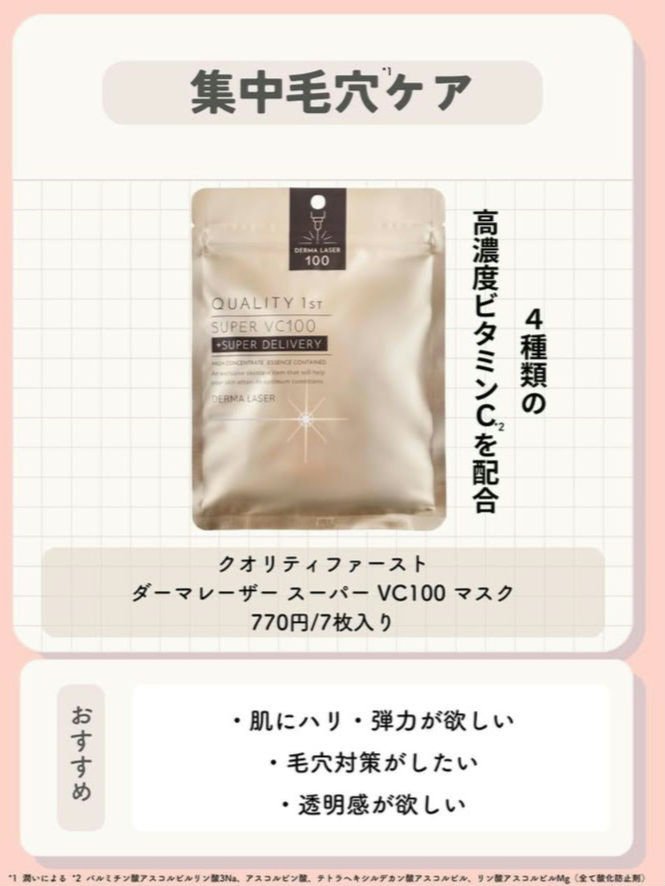 ダーマレーザー スーパーTEATREE100マスク/クオリティファースト/シートマスク・パックを使ったクチコミ（2枚目）