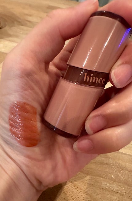 ロウグロウジェルティント R001 ベア/hince/リップティントを使ったクチコミ(2枚目)