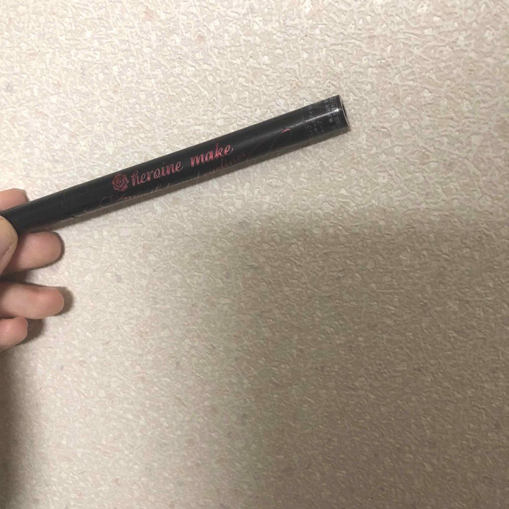 スムースリキッドアイライナー スーパーキープ/ヒロインメイク/リキッドアイライナーを使ったクチコミ(1枚目)