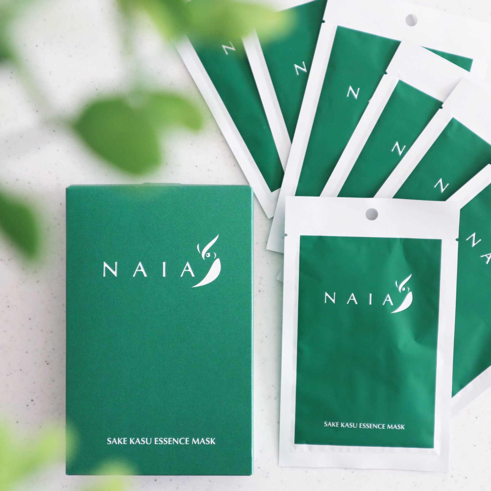 酒粕フェイスマスク 7枚入り（個包装）/NAIA/シートマスク・パックを使ったクチコミ（1枚目）