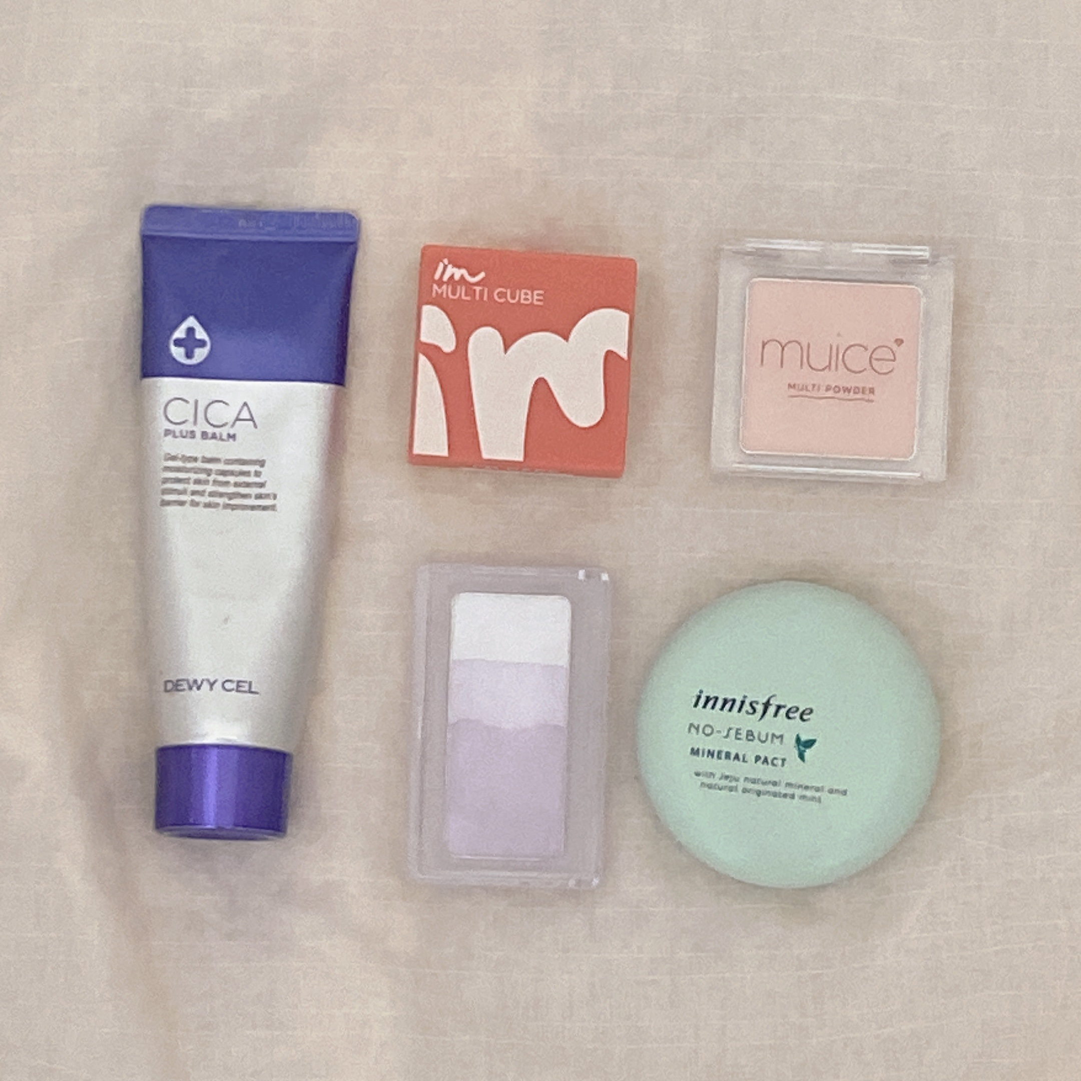 ハイライトカラー・ラベンダー/無印良品/パウダーハイライトを使ったクチコミ（1枚目）