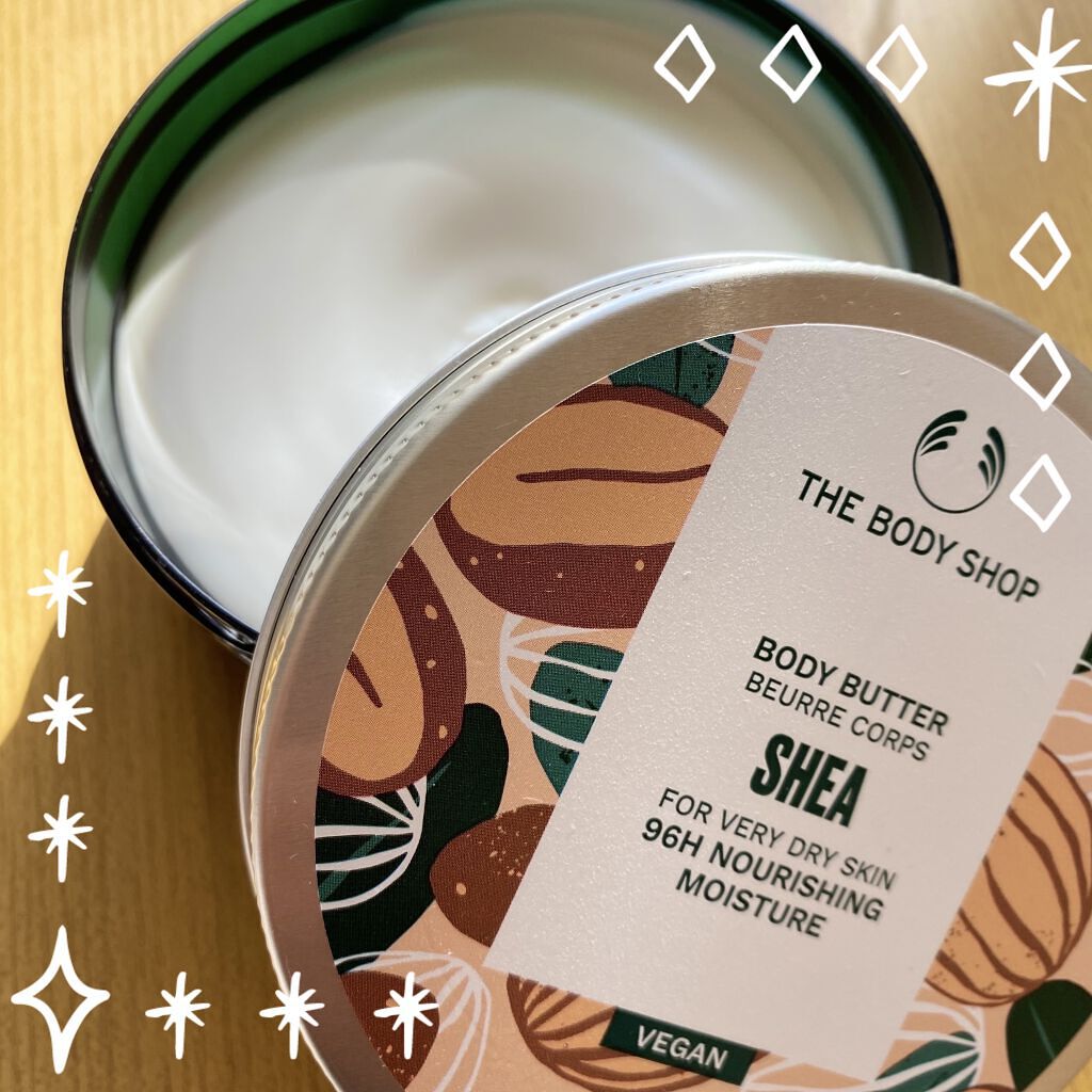 ボディバター シア/THE BODY SHOP/ボディクリームを使ったクチコミ（2枚目）