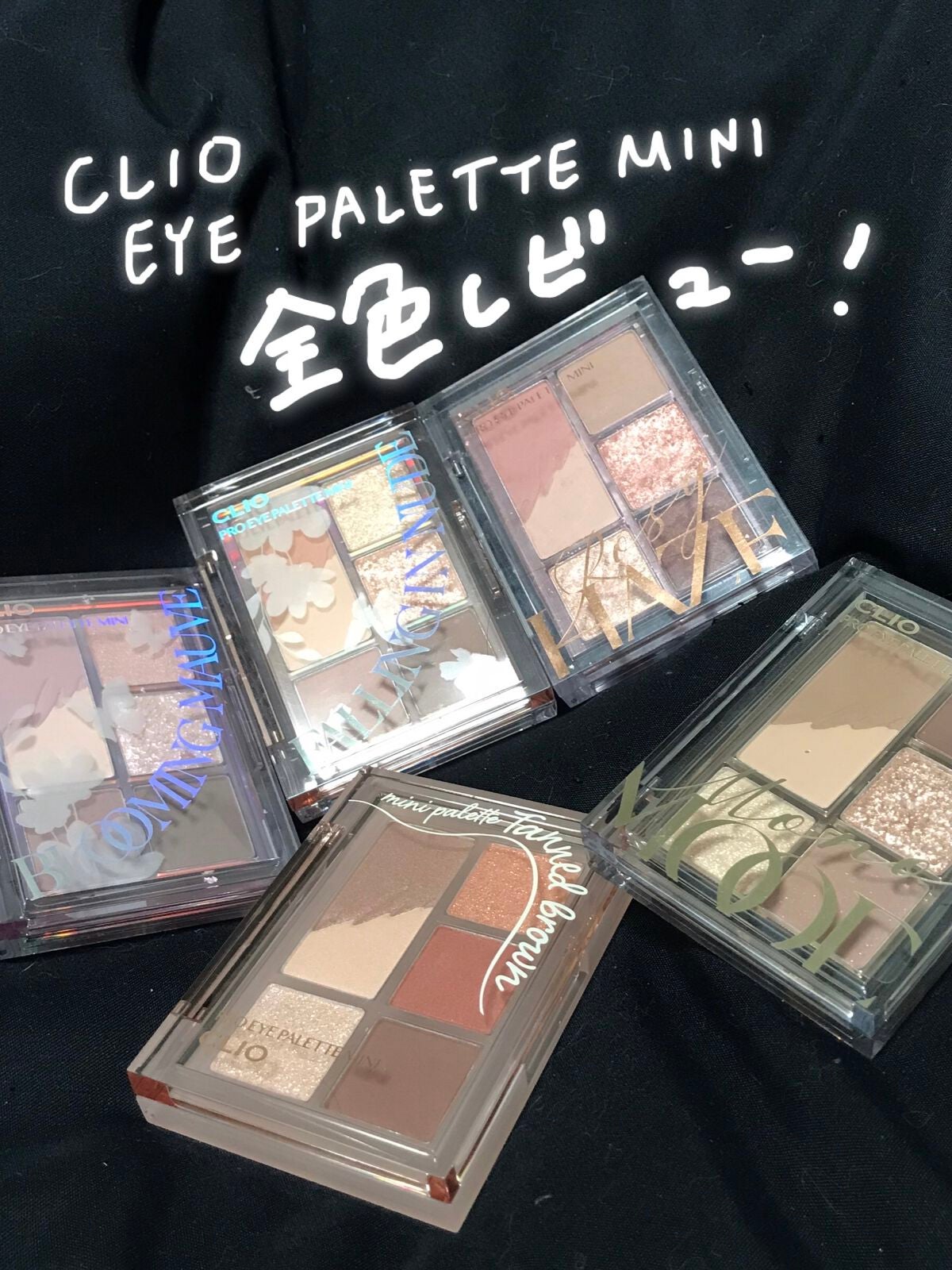プロ アイパレット ミニ/CLIO/アイシャドウパレットを使ったクチコミ(1枚目)