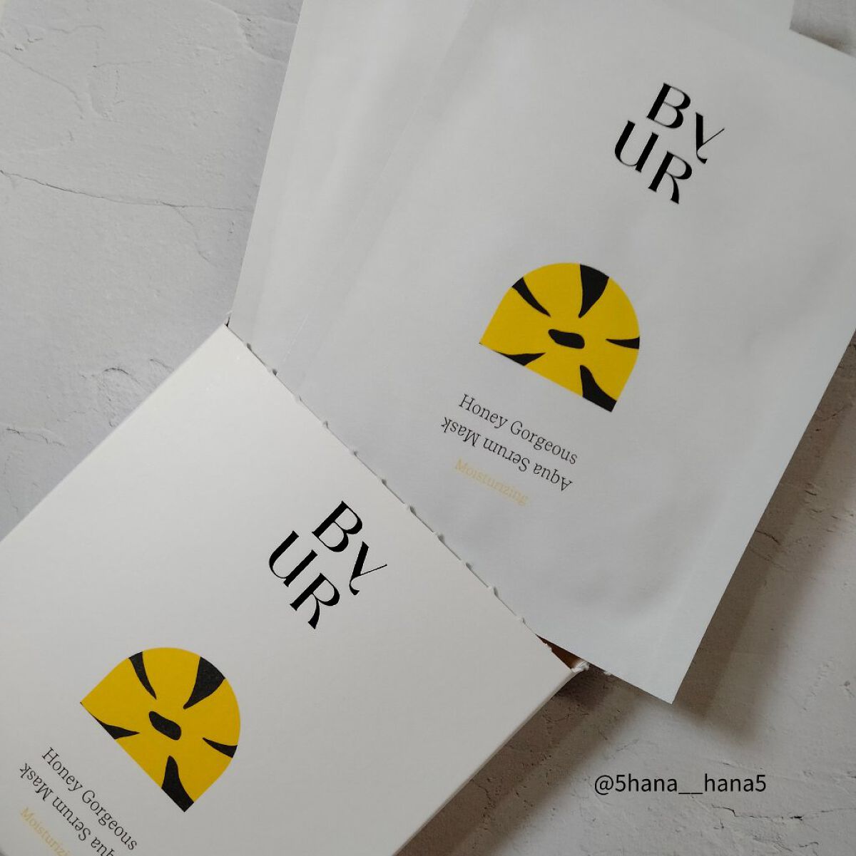 プランプハニー アクアセラムマスク 27ml×4枚セット/ByUR/シートマスク・パックを使ったクチコミ（1枚目）