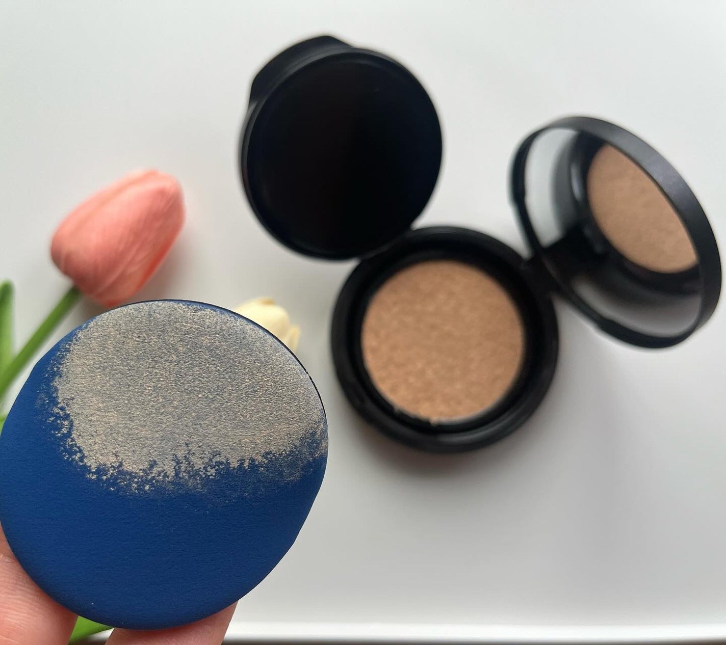 ベルベットジュエルクッション/BIVABOO/クッションファンデーションを使ったクチコミ(4枚目)