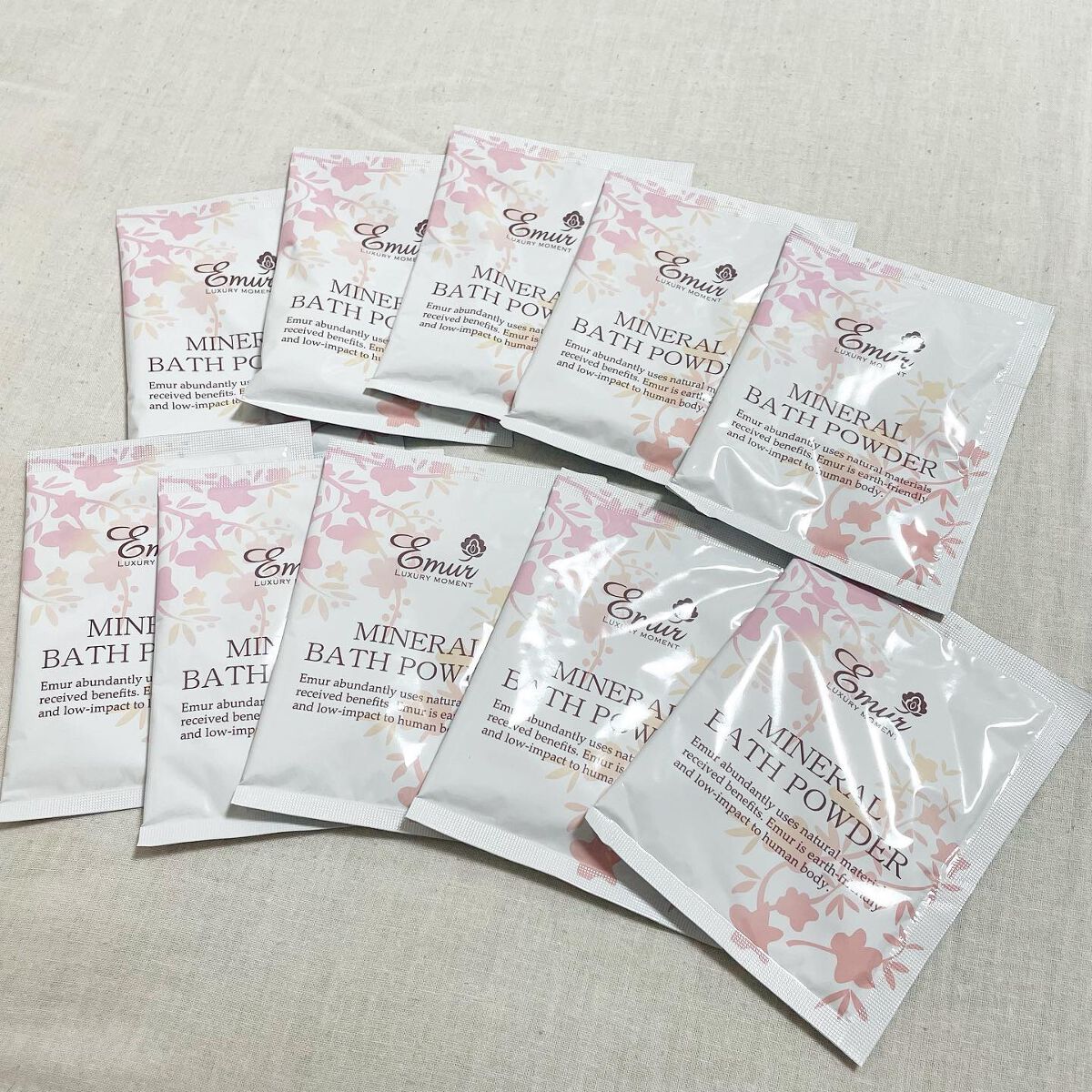 ミネラルバスパウダー/Emur(エミュール)/バスグッズを使ったクチコミ（1枚目）