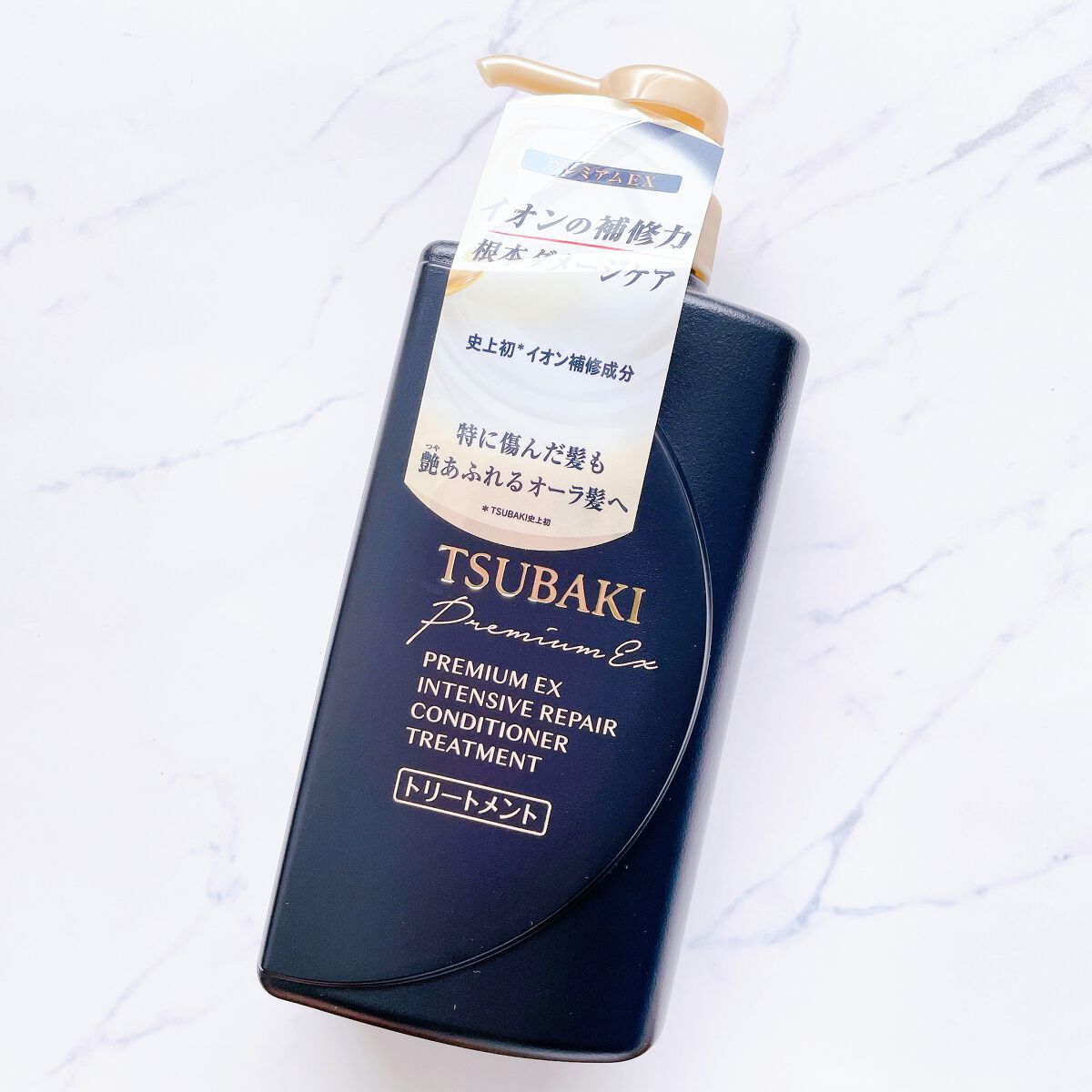 プレミアムEX インテンシブリペア <シャンプー>/コンディショナー<ヘアトリートメント> /TSUBAKI/市販シャンプーを使ったクチコミ(4枚目)
