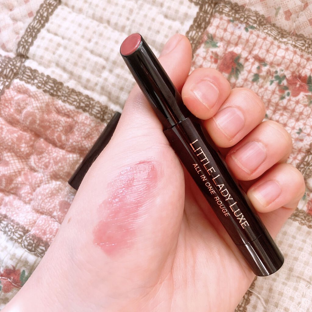 オールインワンルージュ/リトルレディ リュクス/リップグロスを使ったクチコミ（3枚目）