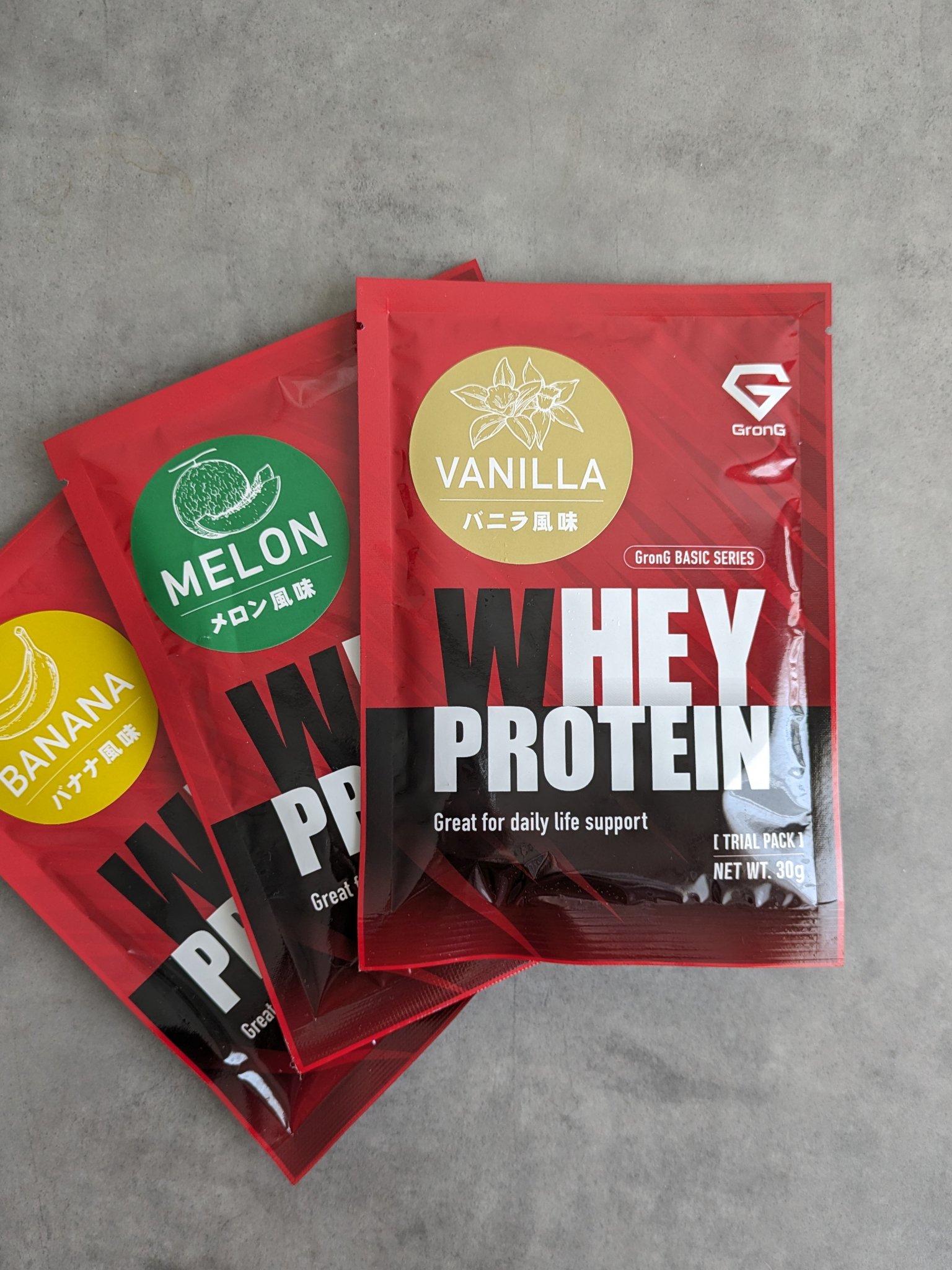 ホエイプロテイン100/GronG/ホエイプロテインを使ったクチコミ（1枚目）