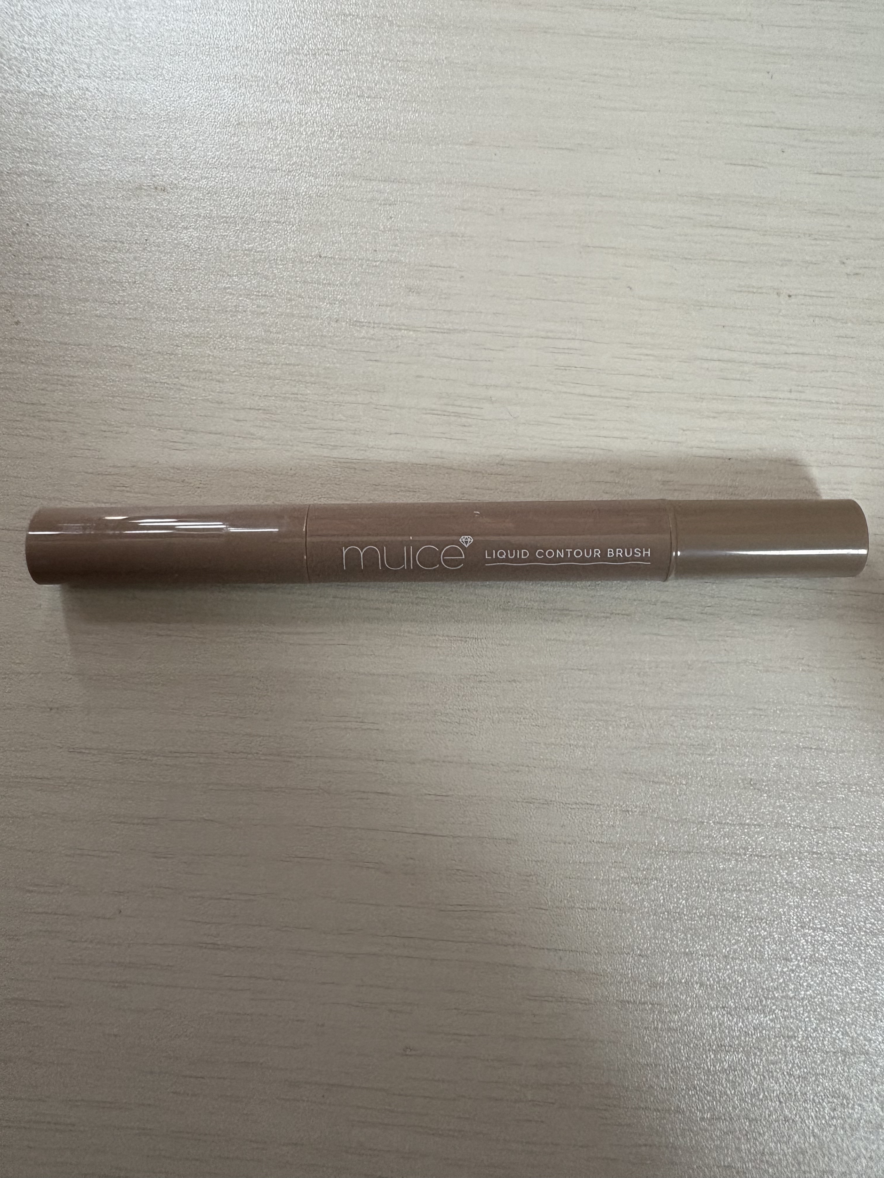 リキッドコントゥアブラシ 01 イエベブラウン/muice/シェーディングを使ったクチコミ（1枚目）