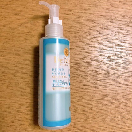 DETクリア ブライト&ピール ピーリングジェリー<無香料タイプ>/Detclear/ピーリングを使ったクチコミ(1枚目)