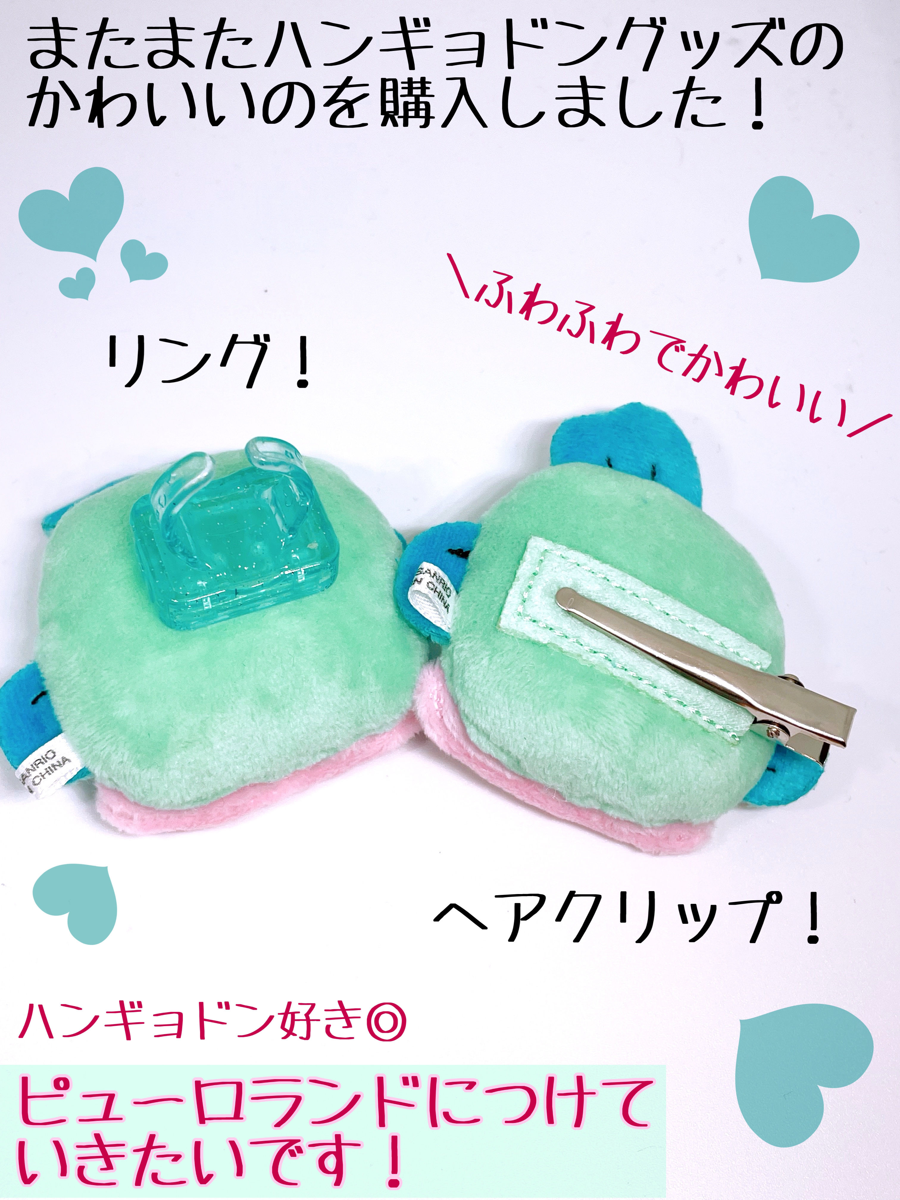 ヘアクリップ/サンリオ/ヘアアクセサリーを使ったクチコミ（2枚目）