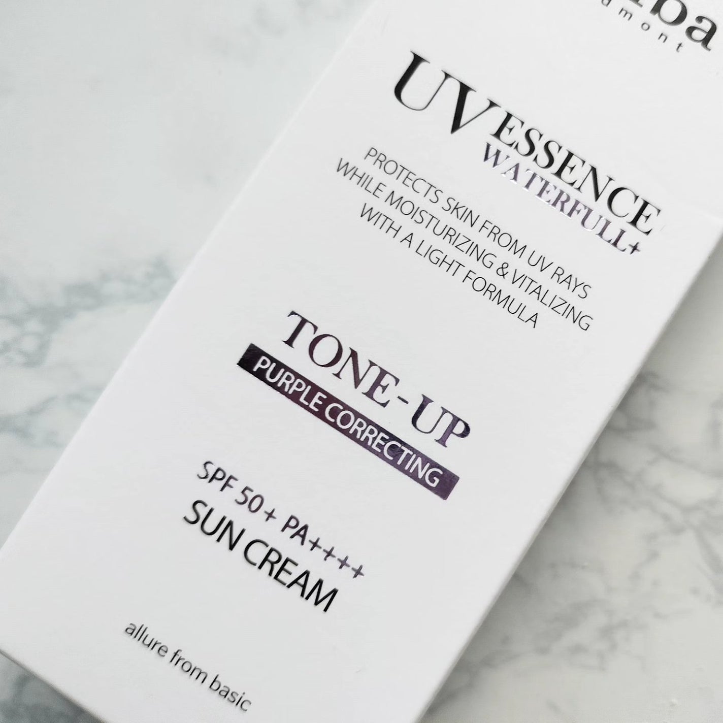 ダルバ ウォータフル トーンアップ サンクリーム(パープル)/ダルバ/日焼け止めクリームを使ったクチコミ(7枚目)