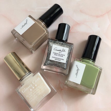 グロッシーコート/スキューズミー/オールインワンネイルを使ったクチコミ(4枚目)