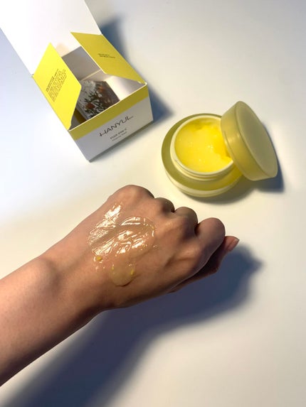 月光ゆず睡眠パック(旧バージョン)/HANYUL(ハンユル)/フェイスクリームを使ったクチコミ(5枚目)