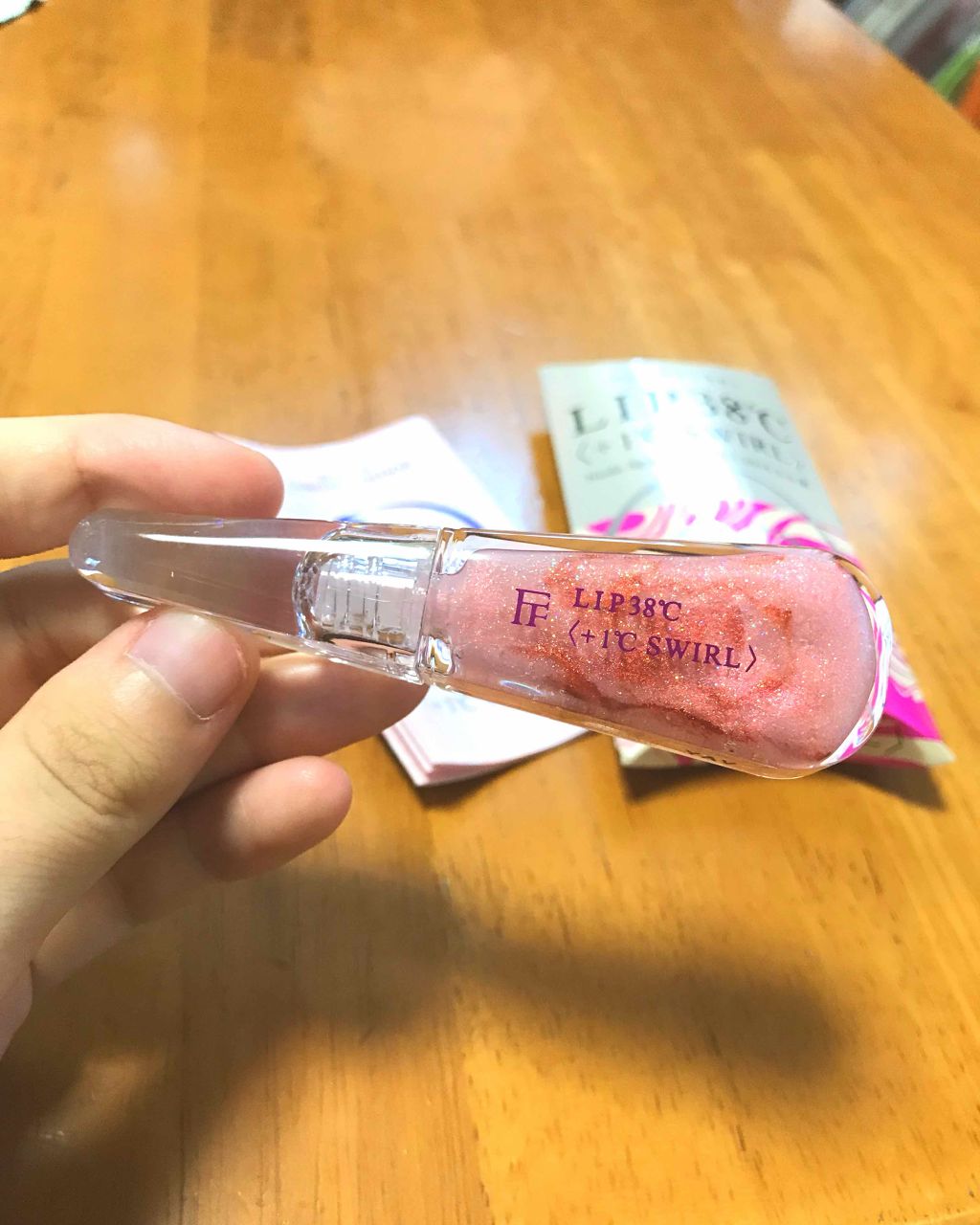 38°C / 99°F リップトリートメント (リップ美容液)/UZU BY FLOWFUSHI/リップケアを使ったクチコミ（1枚目）