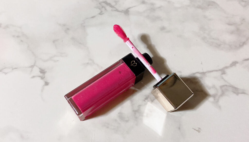 クレ・ド・ポー ボーテ ブリアンアレーブルエクラ 7 スターダスト/クレ・ド・ポー ボーテ/リップグロスを使ったクチコミ（2枚目）