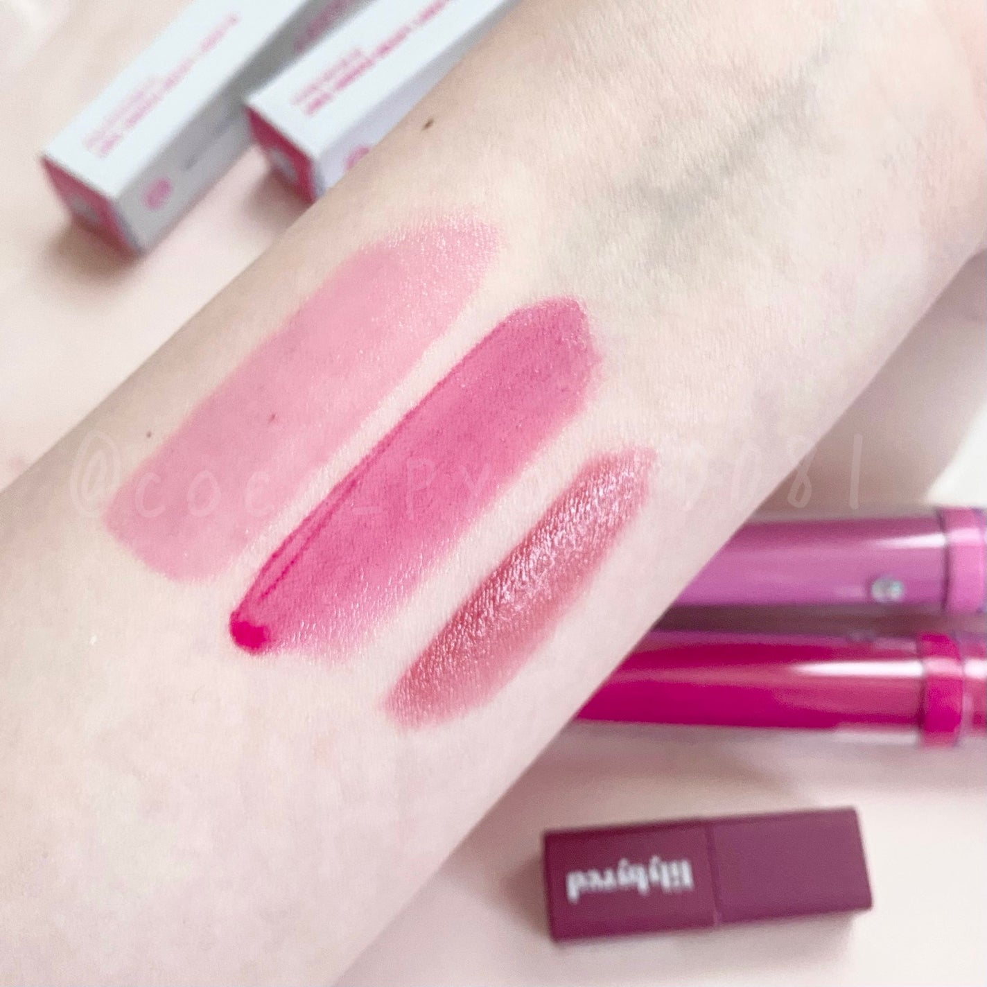 ムードライアー ベルベットティント/lilybyred/リップティントを使ったクチコミ(5枚目)