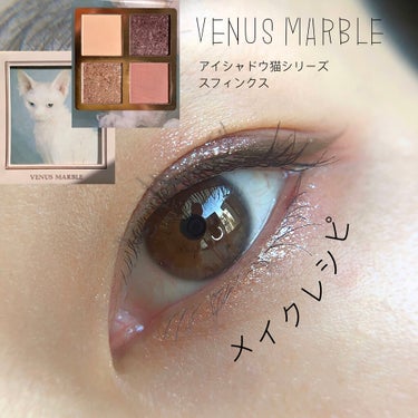 Venus Marble アイシャドウキャットシリーズ/Venus Marble/アイシャドウパレットを使ったクチコミ（1枚目）