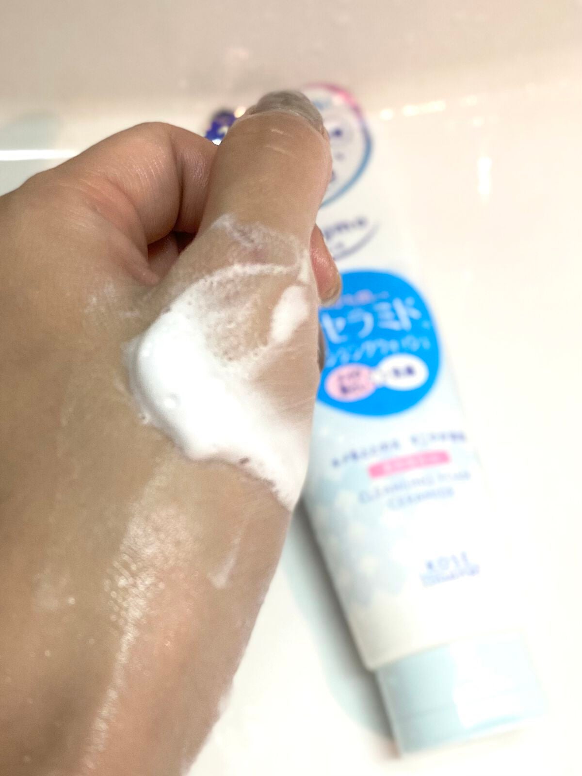 ソフティモ クレンジングウォッシュ (セラミド)/ソフティモ/洗顔フォームを使ったクチコミ(6枚目)