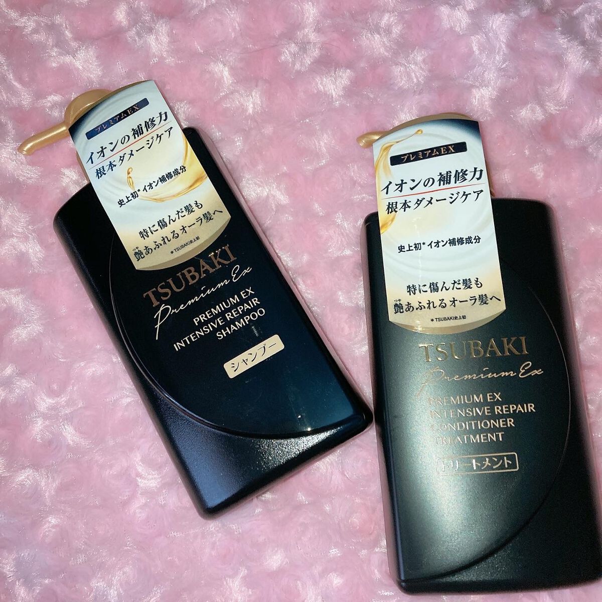 プレミアムＥＸ インテンシブリペア ＜シャンプー＞／コンディショナー＜ヘアトリートメント＞  コンディショナー（つめかえ用）330ml/TSUBAKI/市販シャンプーを使ったクチコミ（1枚目）