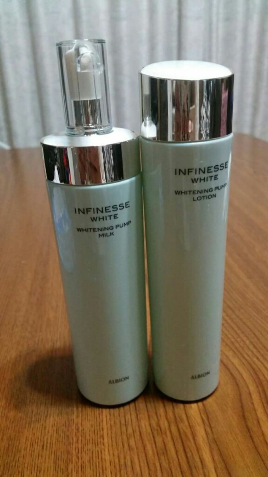 アンフィネスホワイト ホワイトニング パンプ ミルク/ALBION/乳液を使ったクチコミ(1枚目)