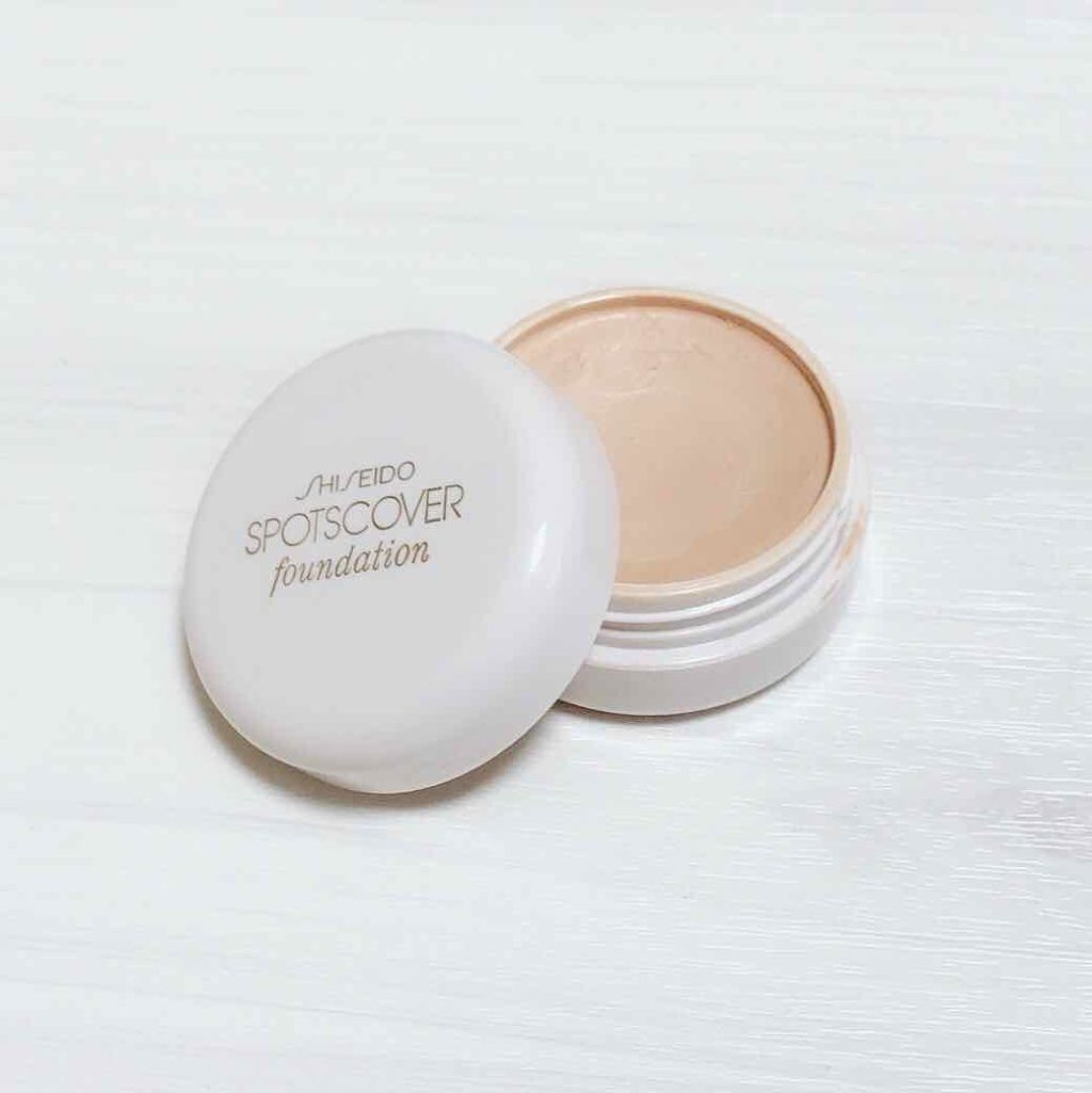スポッツカバー ファウンデイション/SHISEIDO/クリームコンシーラーを使ったクチコミ(1枚目)