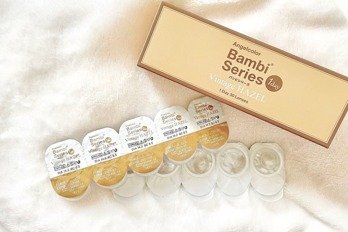 Angelcolor Bambi Series Vintage 1day/AngelColor/ワンデー(1DAY)カラコンを使ったクチコミ(1枚目)